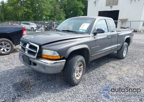 2001 Dodge Dakota Slt/Sport из США, поврежденный, VIN 1B7GG22X21S299349